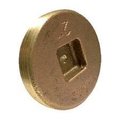 Midland Metal 3 BRASS COUNTERSUNK PLUG 1420 970703